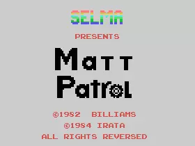 Image n° 1 - titles : Matt Patrol